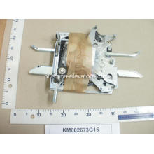 Acoplador de trilhos de fechadura de porta KM602673G15 para elevadores KONE